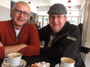 Denis Hutchinson and Dave Whitehouse of DWR